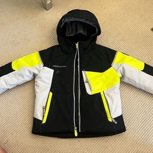 Grey, green and black Obermeyer Ski/ Snow Jacket!